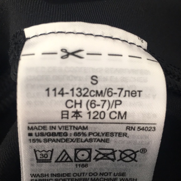 Girls Athletic Gap Fit Leggings - Picture 6 of 7